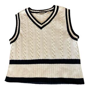 Ann‎ Taylor Loft Tennis Sweater Vest L